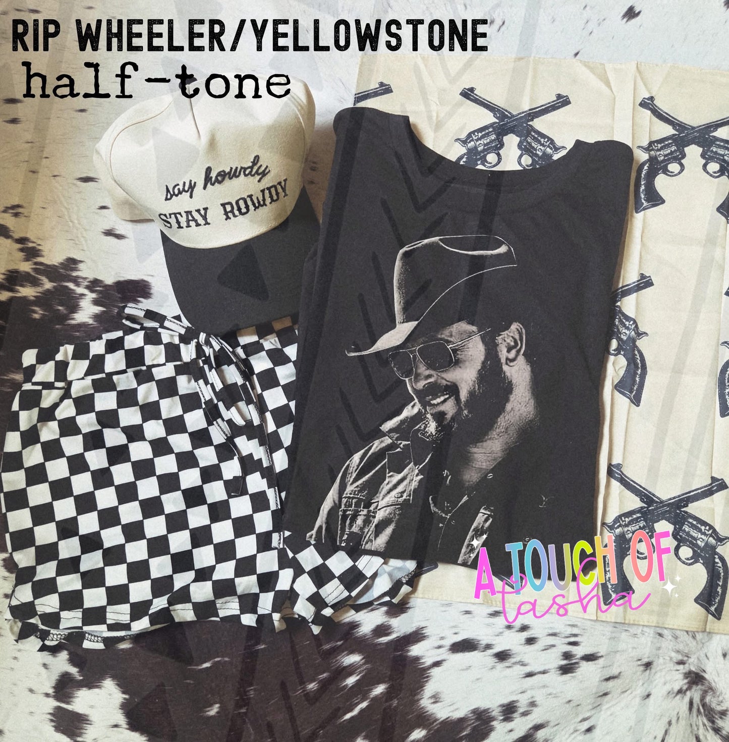 Oversized Image Half-tone RW