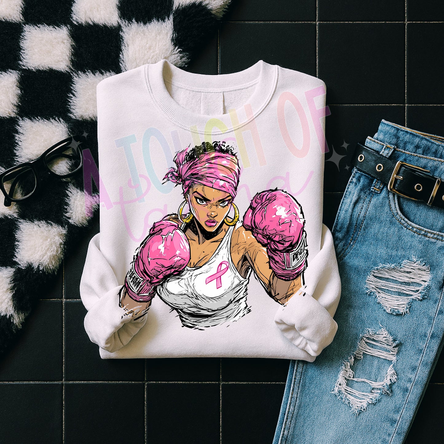 Breast Cancer Awareness Fight Sweatshirt