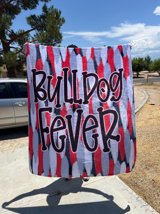 Bulldog Fever Blanket