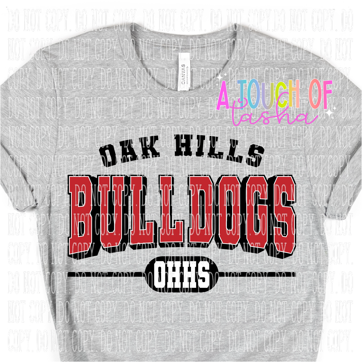 Oak Hills Bulldogs Spirit Wear Tshirt