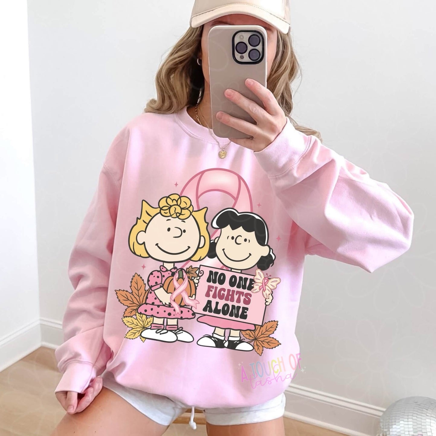 No one fights alone Sweatshirt