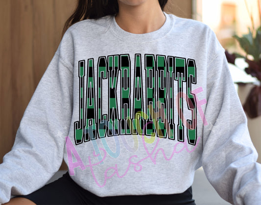 Jackrabbits Checkered Sweatshirt
